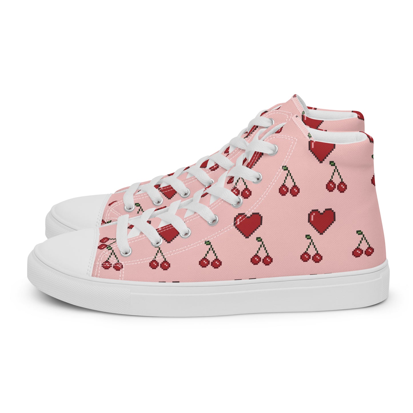 Women’s high top canvas shoes