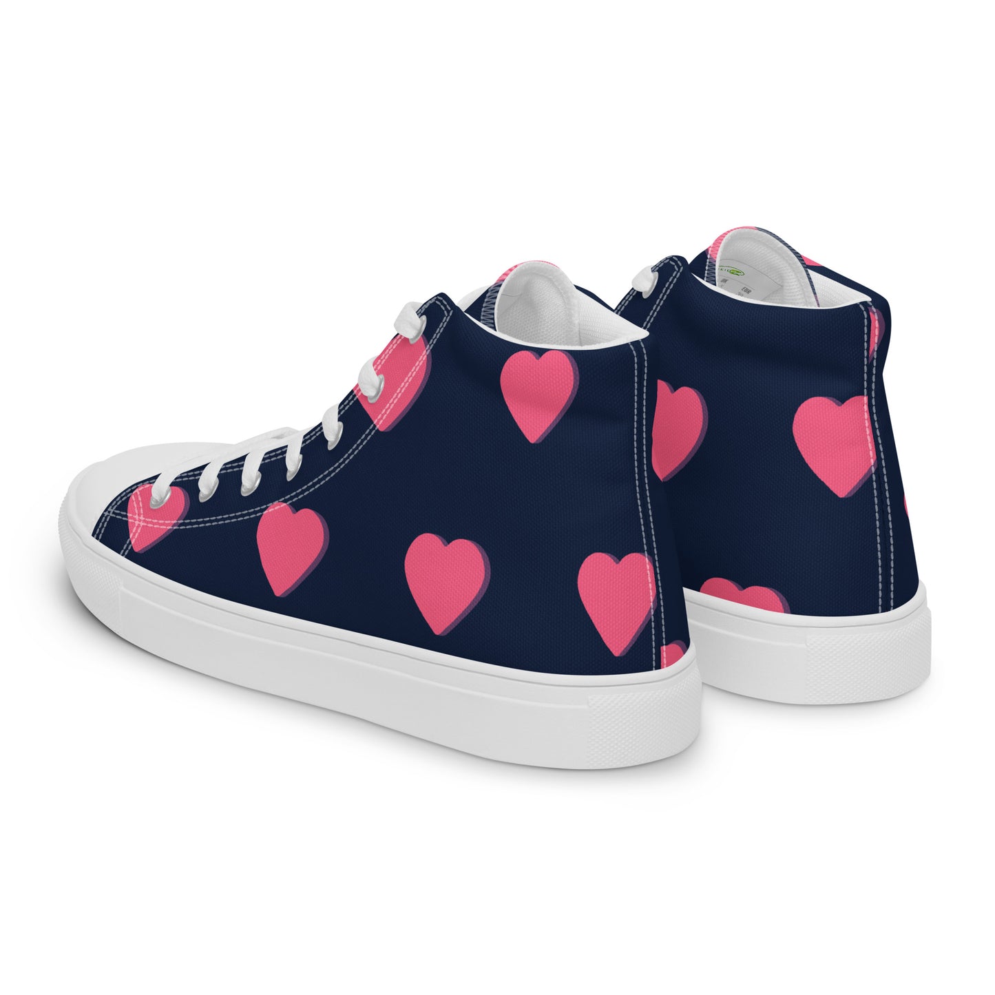 Women’s high top canvas shoes