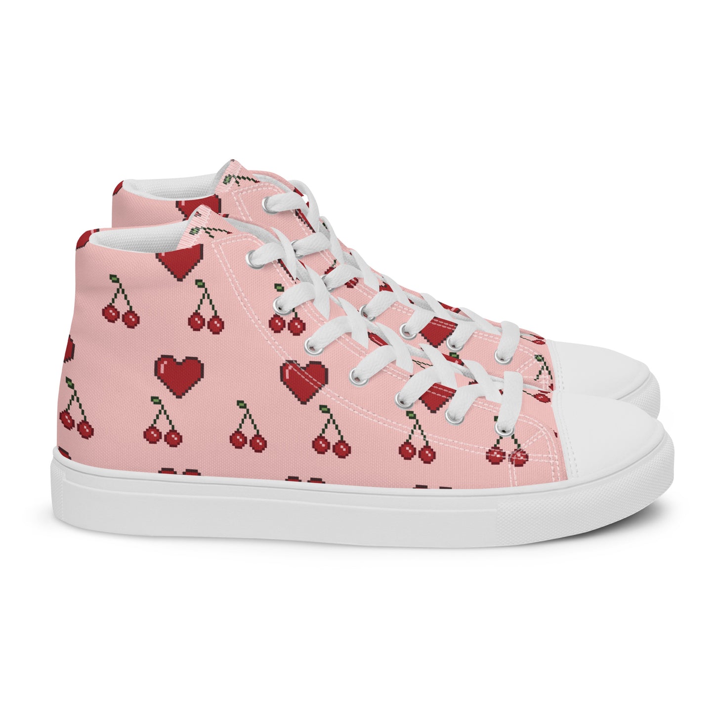 Women’s high top canvas shoes